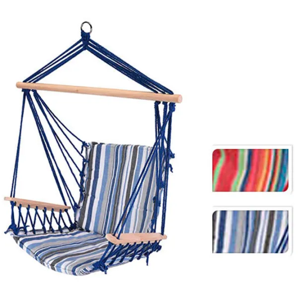 Scaun-hamac NVT 44821 120 kg/ Bumbac/ Multicolor photo 2