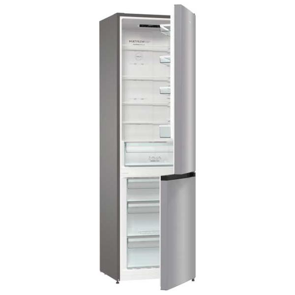 Frigider Gorenje NRK6202ES4 cu congelator jos 331 l / 200 cm / Silver photo 3