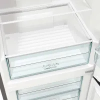 Frigider Gorenje NRK6202ES4 cu congelator jos 331 l / 200 cm / Silver photo 6