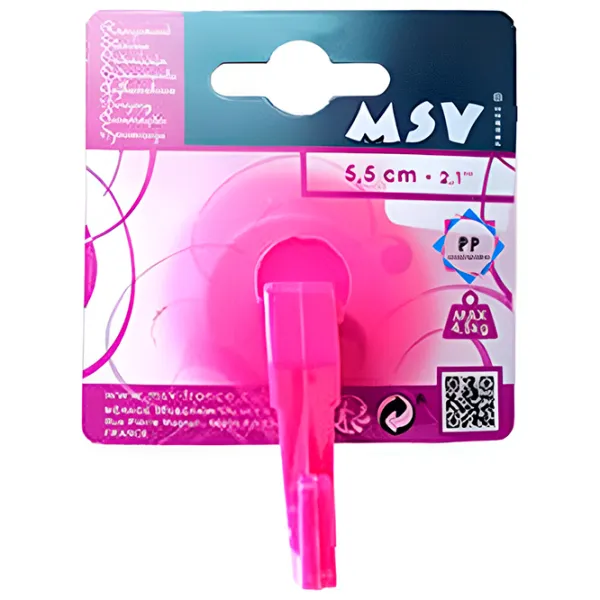 Крючок для ванной MSV 40979 Пластик photo 2