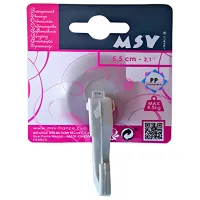 Cuier de baie MSV 40978 Plastic photo 2