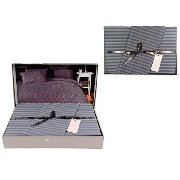 Lenjerie de pat Stripe Satin 53380.1 Satin photo 3 Lenjerie de pat Stripe Satin 53380.1 Satin photo 3