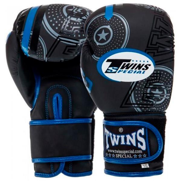 Mănuși de lupte TWINS Mate TW5010 Box/ Adult/ 10 oz/ Blue photo 2 Mănuși de lupte TWINS Mate TW5010 Box/ Adult/ 10 oz/ Blue photo 2