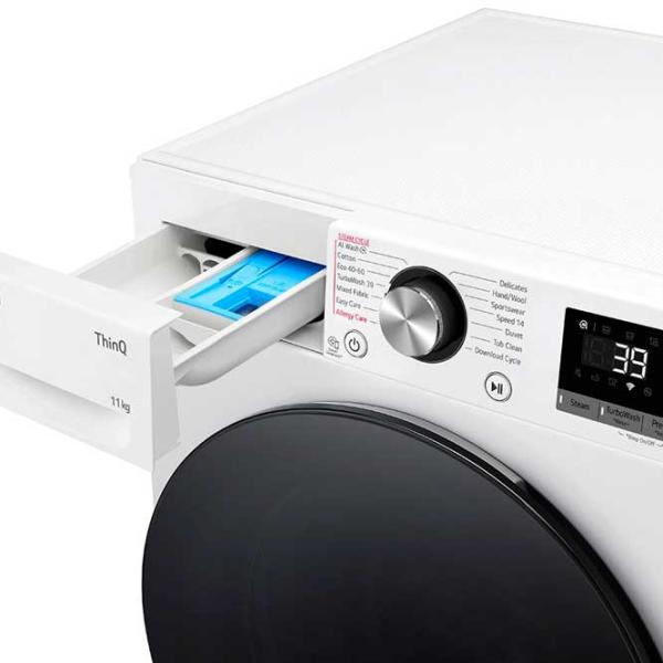 Стиральная машина LG F4WR711S2W 11 кг / 1400 об/мин / Белый photo 5