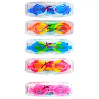 Очки для плавания Feike Neon Для детей/ Поликарбонат photo 3