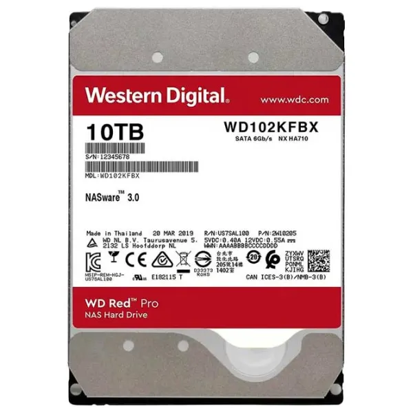HDD Western Digital WD102KFBX 10 ТБ Серебристый photo 4