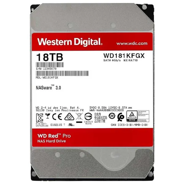 HDD Western Digital WD181KFGX 18 ТБ Серебристый photo 2