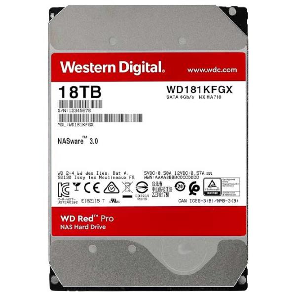 HDD Western Digital WD181KFGX 18 ТБ Серебристый photo 2