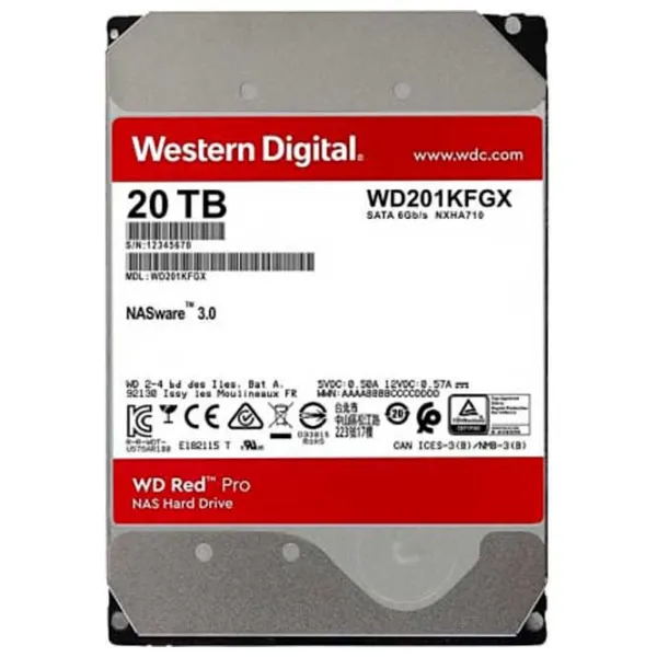 HDD Western Digital WD201KFGX 20 ТБ Серебристый photo 2