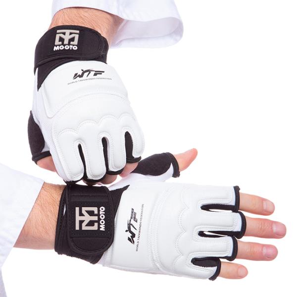 Mănuși de lupte Arena MTO Taekwondo/ Adult/ L/ White photo 2 Mănuși de lupte Arena MTO Taekwondo/ Adult/ L/ White photo 2