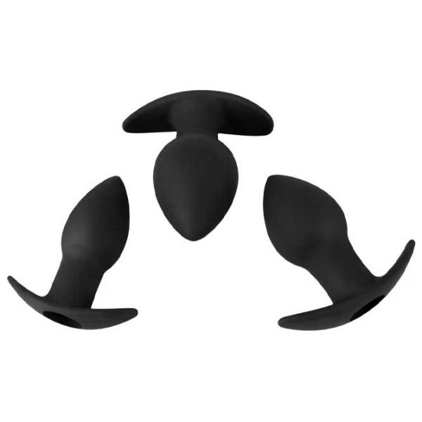 Анальная игрушка Black Velvets Butt Plug 05563510000 Черный photo 2 Анальная игрушка Black Velvets Butt Plug 05563510000 Черный photo 2