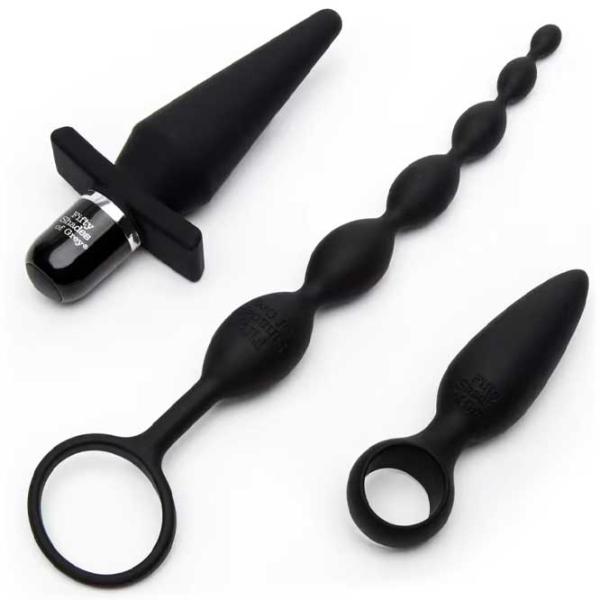 Анальная игрушка Fifty Shades of Grey Pleasure Overload Take it Slow Черный photo 2