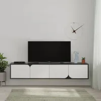 Тумба под телевизор Showdeko Spark 35см x 180см x 35.6см/ ДСП photo 3