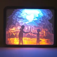 Lampă de noapte Desk lamp Your Name White photo 2
