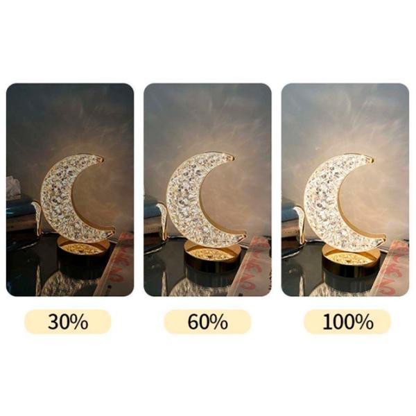 Ночник Desk lamp Moon Золотистый photo 6