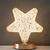 Lampă de noapte Desk lamp Star Stejar Auriu photo 6