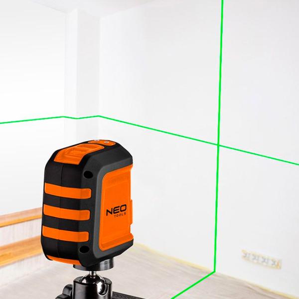 Лазерный нивелир NEO Tools 75-106 линейный/ Аккумулятор photo 4