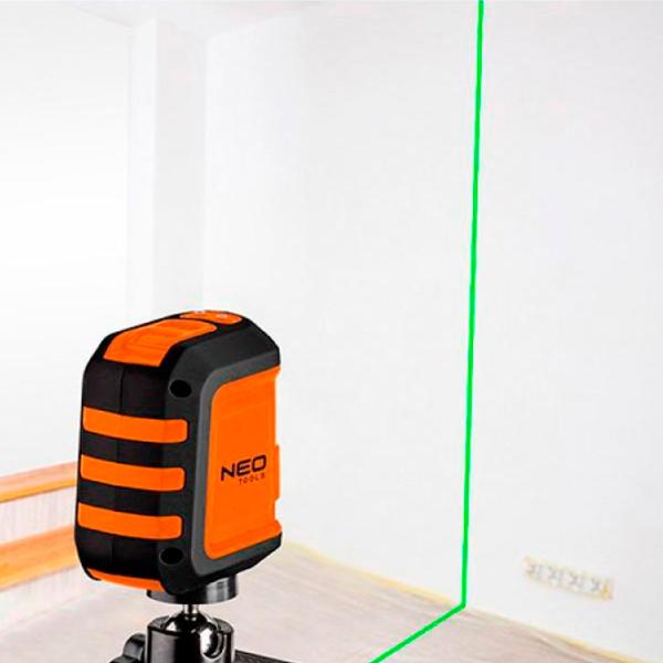 Лазерный нивелир NEO Tools 75-106 линейный/ Аккумулятор photo 5