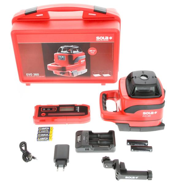 Nivelă lazer Sola EVO 360 71017801 linear/ Acumulator photo 14 Nivelă lazer Sola EVO 360 71017801 linear/ Acumulator photo 14