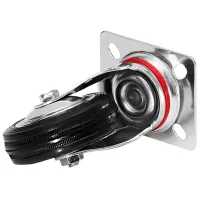 Roată Euromaster 4001-125 125 mm/ Rotativă/ Cărucioare photo 2