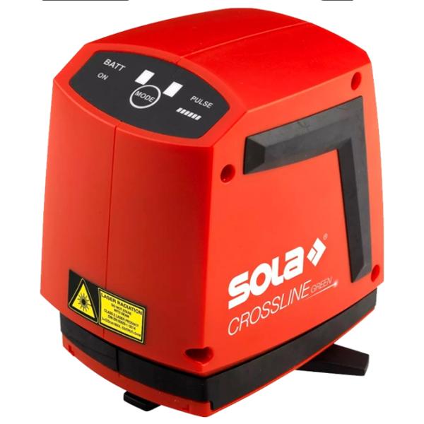 Nivelă lazer Sola Crossline Green 71013701 linear/ Acumulator photo 2 Nivelă lazer Sola Crossline Green 71013701 linear/ Acumulator photo 2