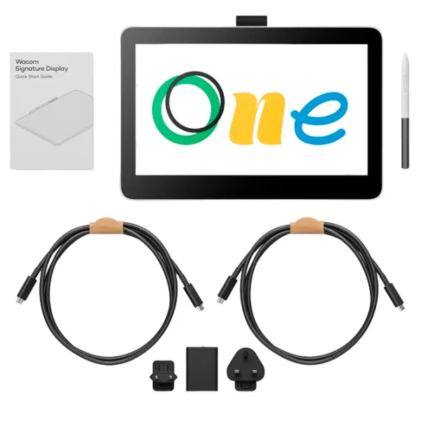 Графический планшет Wacom One 13 Touch A5/ Белый photo 15