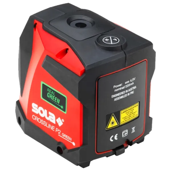 Лазерный нивелир Sola Crossline P2 Green 71013901 линейный/ Аккумулятор photo 7