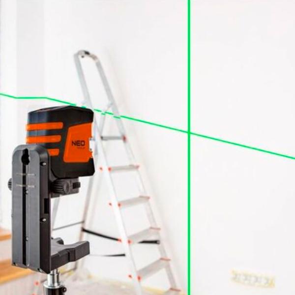 Nivelă lazer NEO Tools 75-107 linear/ Acumulator photo 4