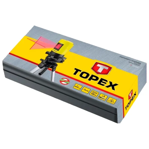 Лазерный нивелир Topex 29C909 линейный/ Аккумулятор photo 5