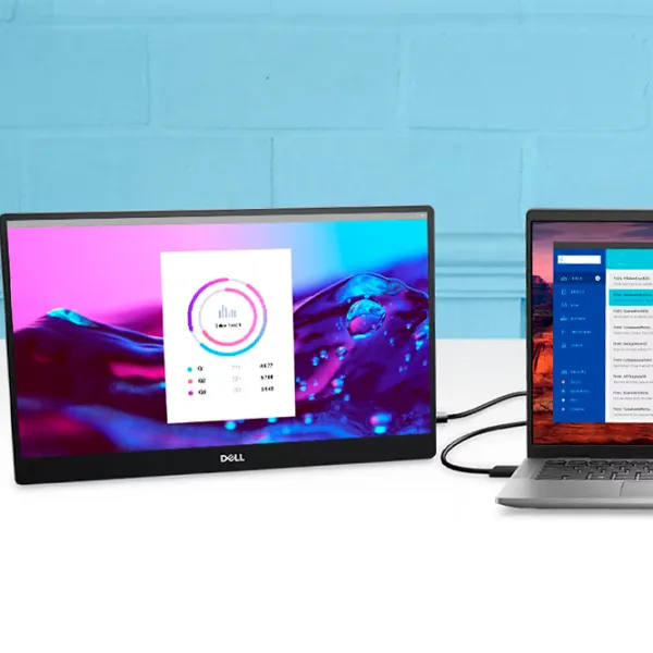 Monitor Dell P1424H 14" Full HD 60 Hz / 6 ms / Black photo 11 Monitor Dell P1424H 14" Full HD 60 Hz / 6 ms / Black photo 11