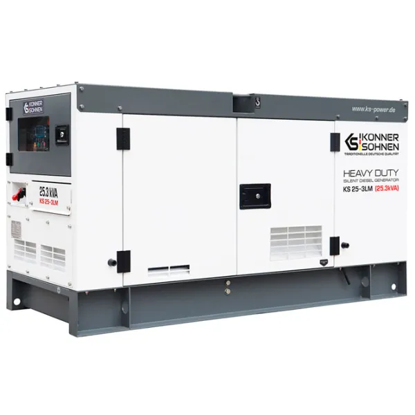 Генератор Könner & Söhnen KS 25-3LM 230/ 400 В Дизель/ 23 кВт photo 2
