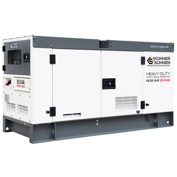 Генератор Könner & Söhnen KS 25-3LM 230/ 400 В Дизель/ 23 кВт photo 2