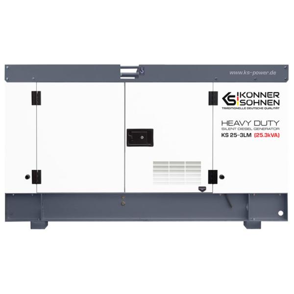 Генератор Könner & Söhnen KS 25-3LM 230/ 400 В Дизель/ 23 кВт photo 4