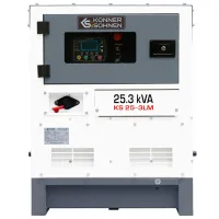 Generator de curent Könner & Söhnen KS 25-3LM 230/ 400 V Motorină/ 23 kW photo 6