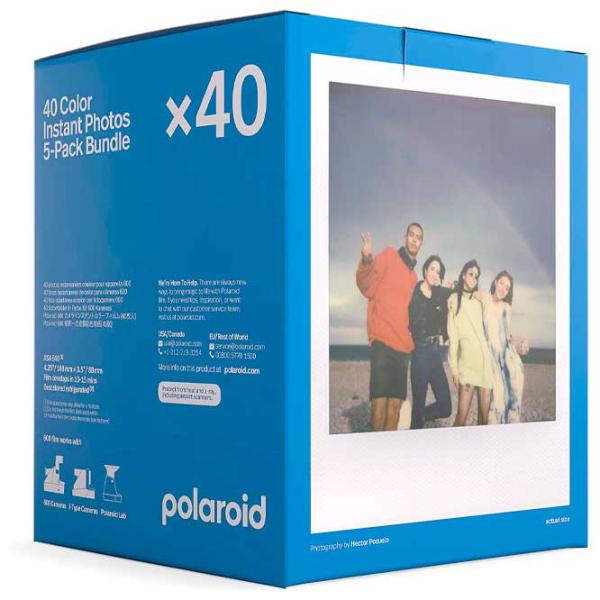 Hârtie foto pentru Polaroid 600 (40buc.) Color/ Multicolor photo 2 Hârtie foto pentru Polaroid 600 (40buc.) Color/ Multicolor photo 2