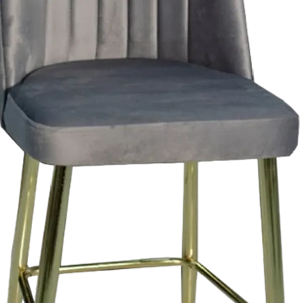 Scaun de bar Magnus Vento Textil/ Metal/ Grey photo 2