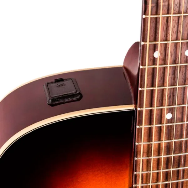Акустическая гитара Yamaha FX370C TBS 4/ 4, Dreadnought, Табачный санбёрст photo 5