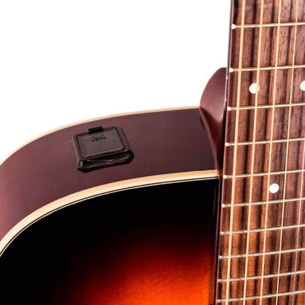 Акустическая гитара Yamaha FX370C TBS 4/ 4, Dreadnought, Табачный санбёрст photo 5