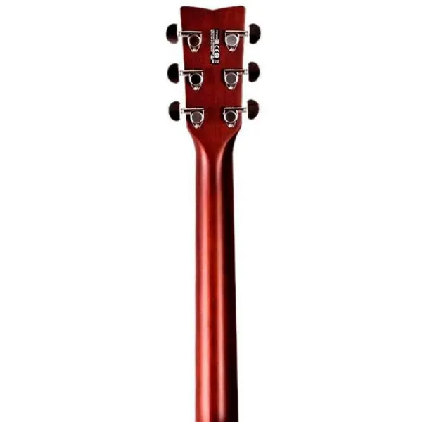 Акустическая гитара Yamaha FX370C TBS 4/ 4, Dreadnought, Табачный санбёрст photo 6