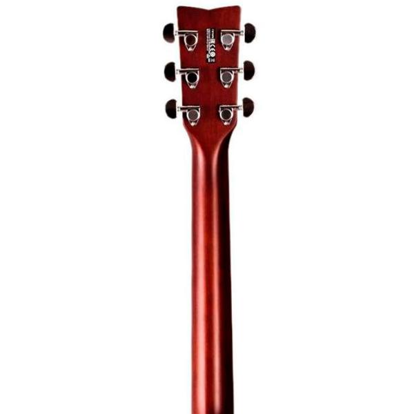 Акустическая гитара Yamaha FX370C TBS 4/ 4, Dreadnought, Табачный санбёрст photo 6