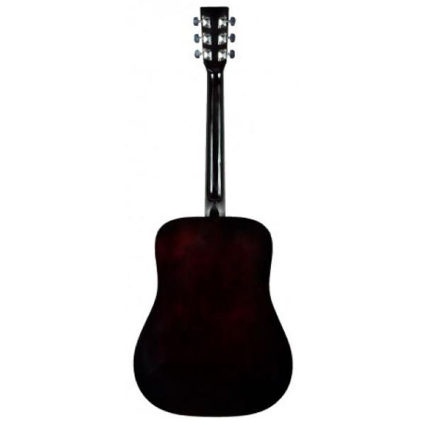 Chitară acustică Flame Set FG 029-41 NT 4/ 4, Dreadnought, Natural photo 4