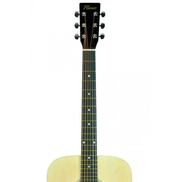 Chitară acustică Flame Set FG 029-41 NT 4/ 4, Dreadnought, Natural photo 5