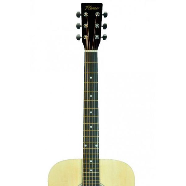 Chitară acustică Flame Set FG 029-41 NT 4/ 4, Dreadnought, Natural photo 5