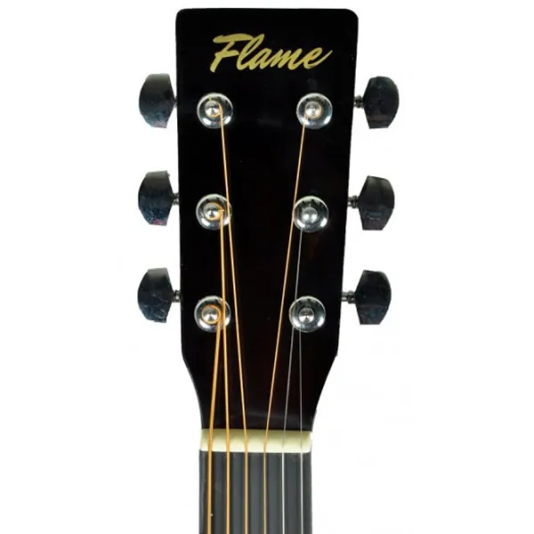 Chitară acustică Flame Set FG 029-41 NT 4/ 4, Dreadnought, Natural photo 7