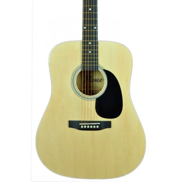 Chitară acustică Flame Set FG 029-41 NT 4/ 4, Dreadnought, Natural photo 8