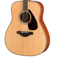 Chitară acustică Yamaha FG820 12 4/ 4, Dreadnought, Natural photo 4