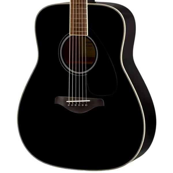 Chitară acustică Yamaha FG820 BL 4/ 4, Dreadnought, Black photo 5