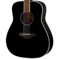 Акустическая гитара Yamaha FG820 BL 4/ 4, Dreadnought, Черный photo 5