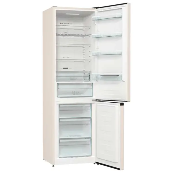 Frigider Gorenje NRK6202AC4 cu congelator jos 331 l / 200 cm / Beige photo 4