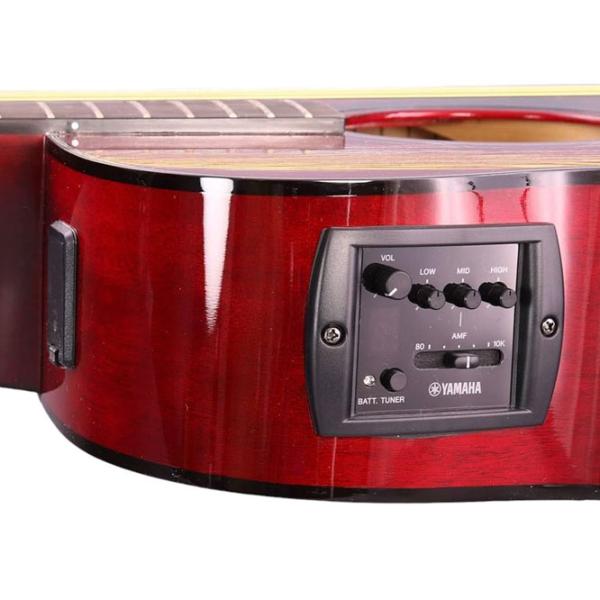 Chitară acustică Yamaha FSX800C RR 4/ 4, Folk, Ruby Red photo 3